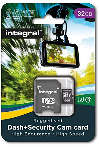 Integral 32GB micro SD card for dashcam High Endurance microSDHC memory card