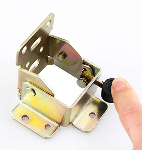 2 Pack Folding Bracket-Self-Locking Hinge-Leg Fittings and Angle Braces-for Folding Legs , Folding Worktables ,Kitchen Folding Table Extensions , Laundry Garage ,Boats , Beds , Tables ,Furniture