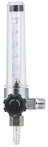 Gas Flowmeter Argon CO2 Air Flow Meter for MIG TIG Welder Welding Gas Measuring with Pressure Regulator and Gauge
