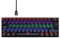 Zienstar 60% Tastiera Meccanica Gaming,Layout Italiano,USB C Cablata 62 Tasti Outmu Blue Switch (Nero)