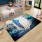 bailongma Anime Attack On Titan Print Anti-Rutsch-Teppich-Matte Weicher Flanell-Teppich 40x60 cm
