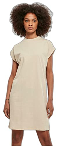 Urban Classics Damen Ladies Turtle Extended Shoulder Dress Kleid, Softseagrass, XL EU