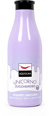 Aquolina Duschgel zuckersüßes Einhorn. Cremiges, leichtes Schaumbad, das schnell aufgenommen wird - 500 ml