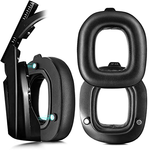 Astro a50 gen 4 ohrpolster Ersatz-Ohrpolster, kompatibel mit Logitech Astro Gaming A 50 Gen4 Kopfhörern (Protein-Leder-Ohrpolster)