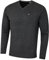 Calvin Klein Herren V-Ausschnitt Soft Cotton Pullover - Charcoal - L