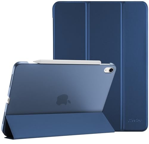 ProCase Smart Case for iPad Air 11-inch M3 2025/M2 2024/10.9 Air 5th 4th 2022 2020, Protective Cover for iPad Air 5 4 -Darkblue