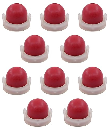 Doo Engy Vergaser Primer Pumpe Primerkolben Kraftstoffpumpe Benzinpumpe Gummi rot für Briggs & Stratton Rasenmäher 3,5 PS 3,75 PS 4 PS 281661 494408 691347 694394 9D902 10T502 10D902 10G902 Motoren