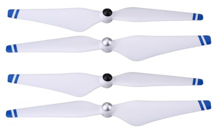 Quadrocopter-Propeller, Quadrocopter-Propellerblätter, Gut Ausbalanciert, Umweltfreundlich, für Phantom 2, für Phantom 3-Drohne (Weiß Blau)