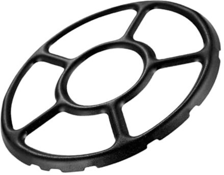 PRETYZOOM Gasherd Gestell Kaffeekannenständer Wok Ring Edelstahl rutschfest für Kleine Töpfe Milchtopf Kaffeekanne 8-17Cm Küchenzubehör Hitzebeständig Kompakt Schwarz