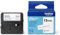 Brother Original Btag-233 Schriftband 12 mm breit, 4 m lang, blau/weiß