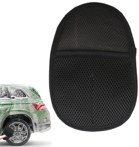 Guanto di pulizia auto, guanti da lavaggio auto, morbido doppio guanto in microfibra, guanti da lavaggio in microfibra spessi, guanti da lavaggio auto per vetri, auto, casa