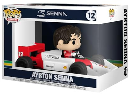 Funko Formel 1 Ayrton Senna (Pop! Rides) Viny Figur 12 Unisex Pop! Standard