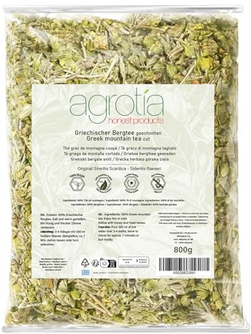 Agrotia | Té Griego de Montaña 800 g, Cortado