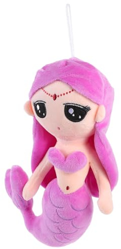 Homoyoyo Plüsch Meerjungfrau Kuscheltier 30cm Cartoon Meerjungfrauenpuppe aus Weicher Pp Baumwolle Geschenk für Mädchen zum Kuscheln und Sammeln