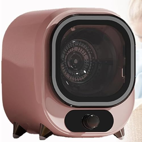 GmhXylophyte Mini WäSchetrockner, 450w Tischtrockner - 2 Trocknungsmodi, Energieeffizient, Mit Einer Edelstahltrommel, Leiser Betrieb FüR Zuhause Und Schlafsaal Pink