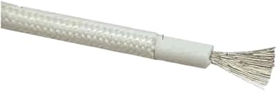 Cable eléctrico resistente a altas temperaturas, Cable trenzado de mica for alta temperatura, varios tamaños AWG, 1 metro(7awg 10mm2)