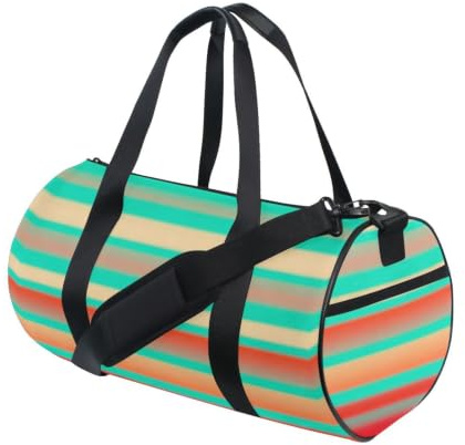 Sporttasche für Herren und Damen, Western Country Southwesterner | Leichte Polyester-Reisetasche, Turnbeutel