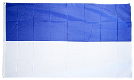 Digni Bandiera Blu-Bianca - 90 x 150 cm Sticker Gratis