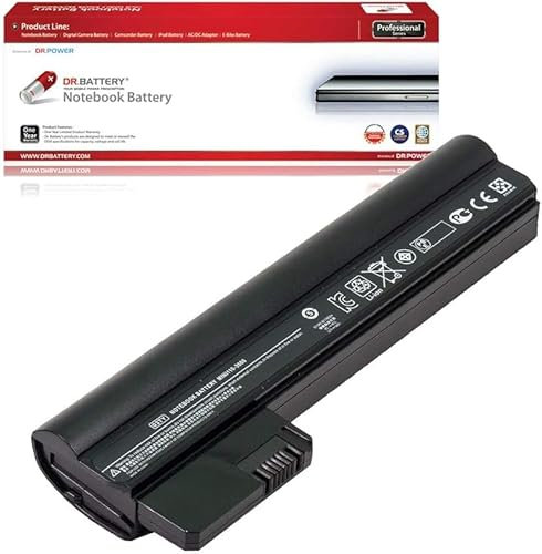 BattPit 03TY 06TY 607762-001 607763-001 Batterie Compatible avec HP Compaq HSTNN-E04C Mini 110-3000 Series 110-3014tu Compaq Mini CQ10-400 CQ10-500 Series [10.8 / 24Wh]