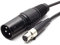 SiYear - Cavo per microfono Lapel con connettore da XLR maschio a 3 pin a femmina a 3 prese Mini XLR Pro, TA3-XLR, 1,5 m
