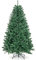 COSTWAY Albero di Natale 180/225/275 cm, Albero di Natale Artificiale con 1355/2254/3594 Rami e Base in Metallo, Albero di Natale Realistico e Denso per Casa, Ufficio e Negozio, Verde (180 cm)