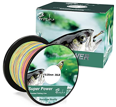 Croch Filo da Pesca Lenza Trecciato 300M / 500M / 1000M Strong PE Dynamix Line Colourfast 0.1-0.3mm 14-45LB