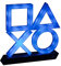 Paladone Playstation PS5 Icon Light Unisex Lámpara de mesa blanco-negro, Plastico,