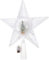 BESPORTBLE LED Weihnachtsbaumspitze mit Beleuchtung Transparent Christbaumspitze 3D Baumspitze Weihnachtsbaum Stern Christbaum Spitzen Christbaumschmuck Weihnachtsdeko Weihnachten Deko Tischdeko