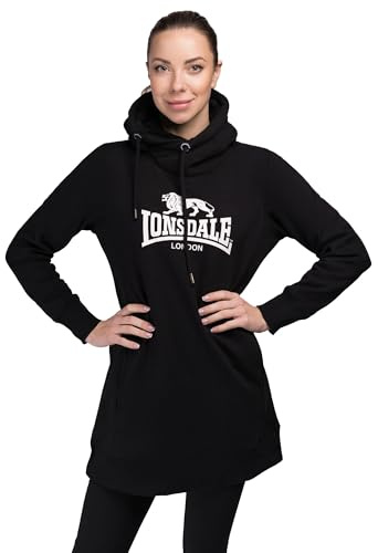 Lonsdale Frauen Sweatkleid mit Kapuze PITLESSIE