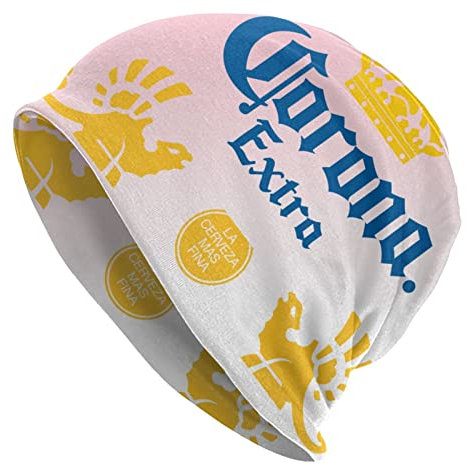 DJNGN Kompatibel mit Corona Beanie Mütze, extra warme Strickmütze für Männer und Frauen, Unisex-Slouchy-Schädelmütze, Skimütze, Wintermütze, Pullover, Mütze, Chemo-Mütze, Geschenk