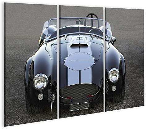 islandburner Bild auf Leinwand Klassische Ac Cobra Wandbild Leinwandbild Bilder für Wohnzimmer GCSA-3P