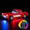 Fernbedienung Licht-Kit für Lego Corvette 10321 (Kein Lego-Modell), Led Beleuchtungs Set für Lego Icons Corvette Kreative Spielzeug für Erwachsene und Kinder