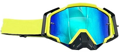 XiVue SEYFI Motorbike Goggles for ATV MX Motorcycle Helmet Goggles Motorcycle Outdoor Glasses Goggles for ATV for Motocross Glasses Moto Sunglasses Riding Glasses (Black)
