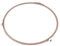 BESTonZON 1Pc Anneau De Support Pour Micro-Ondes Four À Micro-Ondes Plateau Tournant En Verre Rouleau Pour Support De Plateau En Verre Marron-17. 80X17. 80X1. 20 Cm