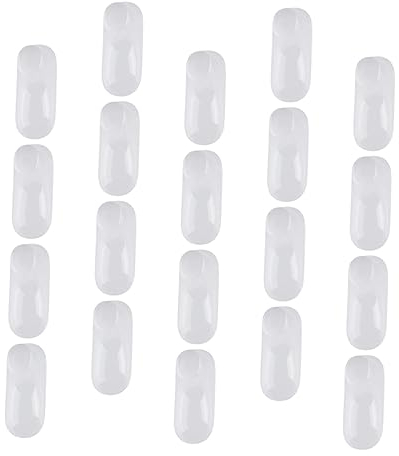 OUNONA 20 Paar transparenter Schuhspanner Babyfußhalter aus Kunststoff Lauflernschuhe für Babys Baby Schuhe Schuhregal Socken Stiefeletten Baby füße Booties Steht Stativ