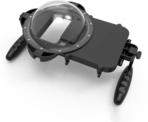 FYOBOT Handheld-Tauchgehäuse für Dome 4,5-7,0-Telefone, Universelles Smartphone, HD-Lichtdurchlässigkeitsfilter, Wasserdicht