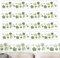 Autocollants muraux en lierre - Feuilles de vigne vertes - À suspendre - Amovibles - Décoration murale naturelle pour salon, chambre à coucher, cuisine, bureau