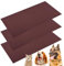 Cat Nail File Scratcher | 3 pc -Adhesive Dog Scratcher Sandpaper | 20 x 10 Inch Nail File for Cats & Dogs, Claw Trimming Pad, Litter Box Scratch Board for Manicure, Pedicure, Paw Care