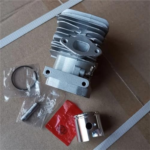 AOIUU Kit Cilindro Gs260 Adatto for Emak Efco 125 Mt2600 for motoseghe Oleo-Mac 925 Cilindro Pistone Anello Clip Perno Pan Assembly