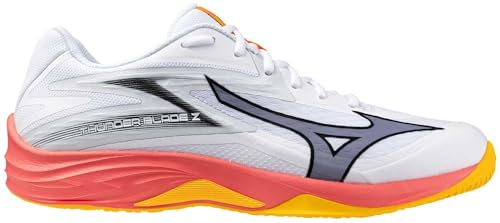 Mizuno Thunder Blade Z V1GA237098, Men Volleyball Shoes, White, 44,5 EU