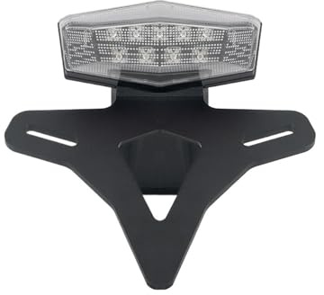 Kompatibel for KTM 790 Duke 890 Duke LED-Plattenrahmen mit kurzer Heckmontage 2018–2024(790 890 -Transparent)