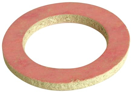 SOMATHERM FOR YOU - Set Mit 5 Rosa Faserdichtungen 26/34 Zum Abdichten Von Wasser-, Öl-, Luft-, Gas- Und Kraftstoffleitungsverbindungen - Beständig Von -150 °C Bis +180 °C, Maximaler Druck 40 Bar