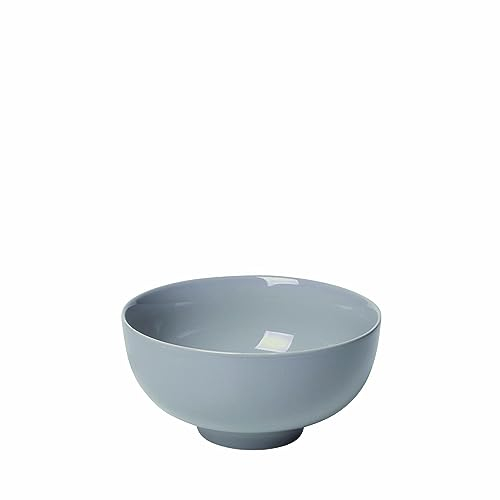 Blomus -RO- Porzellan-Schale Size L, eleganter Grauton, bruch- und kratzfest, spülmaschinengeeignet, 730ml, Farbe Mourning Dove (64027)