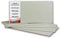 NEUSER PAPIER 50 Stück Buchbinderpappe DIN Lang - Stärke 1,5 mm (0,15 cm) - Grammatur: 920 g/m² - Format: 11 x 22 cm - Farbe: Grau-Braun