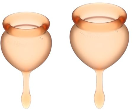 Satisfyer 'Feel Good - Menstrual Cup Set', 15 & 20 ml