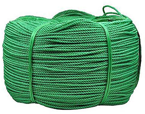 tooloflife Jute-Schnur, 100 m, grün, für Floristik, Geschenke, DIY Kunst & Handwerk, Dekoration, Bündelung, Garten und Recycling