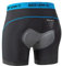 NOOYME Fahrradhose Herren Radunterhose Herren Schnelltrockende Radlerhose Herren mit Sitzpolster 4D Atmungsaktive Fahrradunterhose Herren Gepolstert Elastische Radhose Herren Leichte Radlerhose Herren