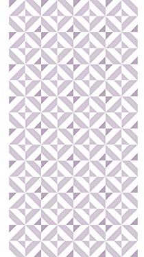 Oedim Mosaik-Teppich in Rosa, Fliesenoptik für Zimmer, PVC, 80 x 40 cm, PVC-Teppich, Vinyl-Boden, Dekoration für Zuhause, Bodenschutz.