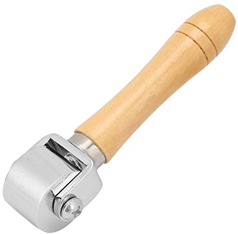 Lederpresskantenroller, Lederkleber, Laminierwalze, Walzenwerkzeuge, Nahtroller für Leder, Quilten, Papierhandwerk, Tonpressen(26mm)