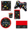 Procos DY10273855 - Gaming Party Set Large, Teller, Servietten, Becher, Tüten, Tischdecke, Folienballon, Tischdeko, Geburtstagsdekoration